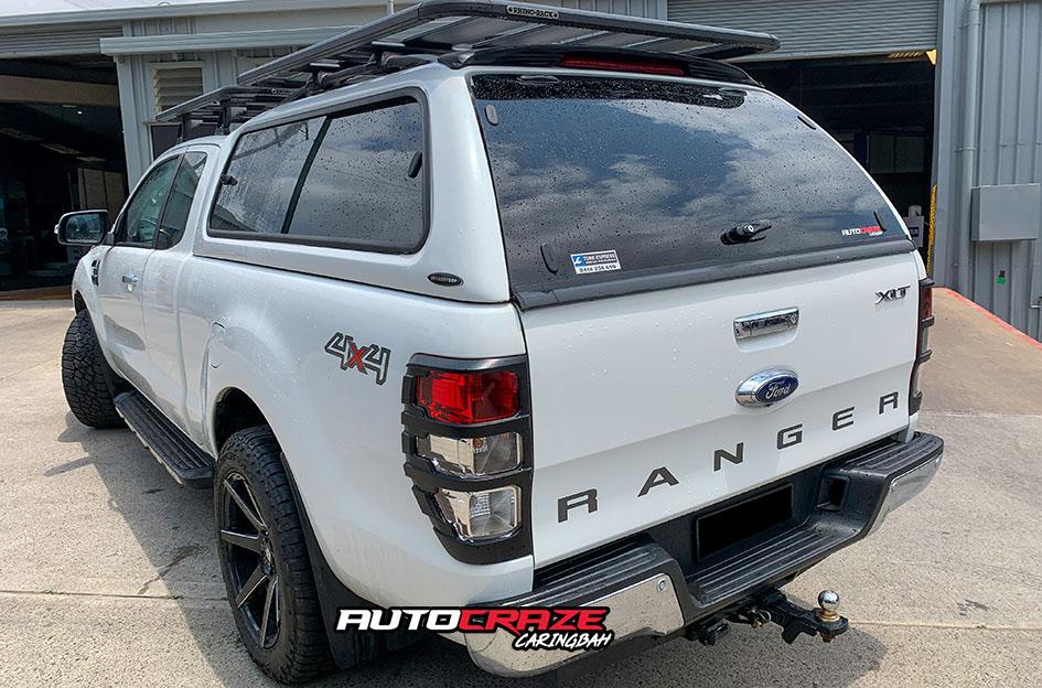 FORD RANGER AVALANCHE GLOSS BLACK MILLED ACCENTS